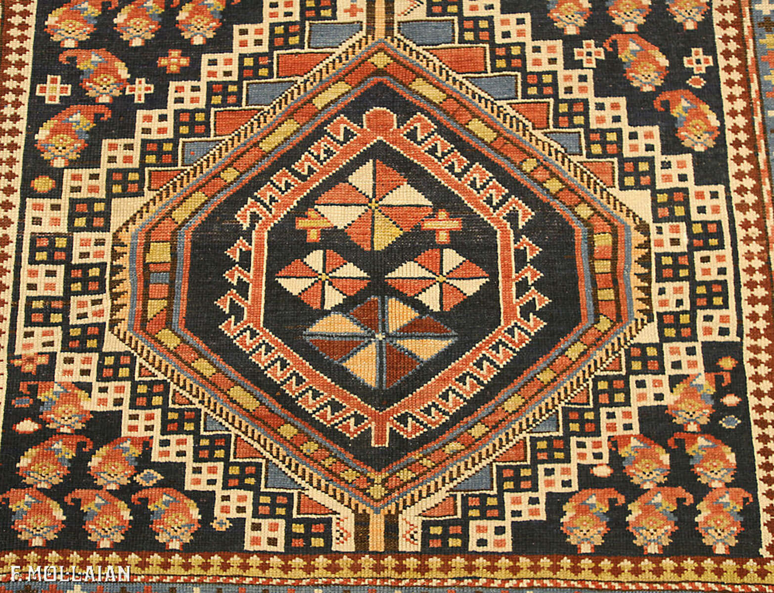 Antique Caucasian Shirvan Rug n°:22093791